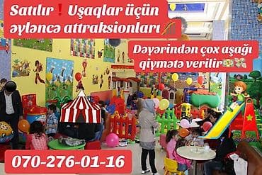 Игровые наборы: Uşaq əyləncə atraksionları və oyun avadanlıqları satılır – dəyərindən at lalafo.az — 1 Игровые наборы: Uşaq əyləncə atraksionları və oyun avadanlıqları satılır – dəyərindən — 1