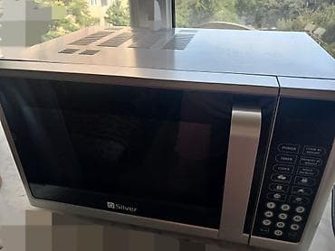 Mikrodalğalı soba Silver, Ayrıca dayanan, Mikrodalğalar ilə, rəng - Gümüşü, Yeni lalafo.az -da Mikrodalğalı soba Silver, Ayrıca dayanan, Mikrodalğalar ilə, rəng - Gümüşü, Yeni