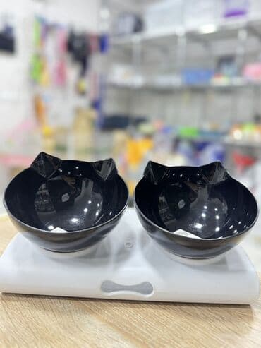 Миски для воды и еды: İki bölməli heyvan yem/qida qabı - İki ədəd çıxarıla bilən kasa: qara at lalafo.az — 1 Миски для воды и еды: İki bölməli heyvan yem/qida qabı - İki ədəd çıxarıla bilən kasa: qara — 1