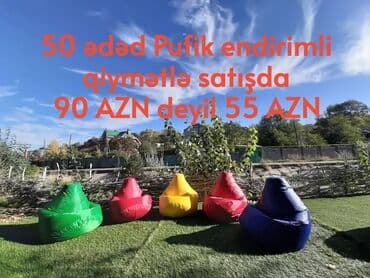 Yeni, Pufik-kreslo, Parça, Kredit yoxdur, Şəhərdaxili pulsuz çatdırılma lalafo.az -da Yeni, Pufik-kreslo, Parça, Kredit yoxdur, Şəhərdaxili pulsuz çatdırılma