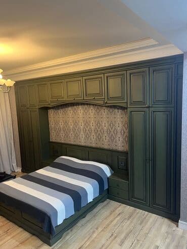 Yataq otağı üçün inteqrə olunmuş mebel dəsti - Material: MDF/Laminate lalafo.az -da Yataq otağı üçün inteqrə olunmuş mebel dəsti - Material: MDF/Laminate