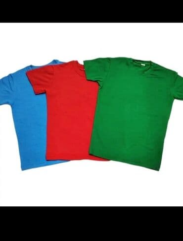 Rəngli futbolkalar 3-14 yaş lalafo.az -da Rəngli futbolkalar 3-14 yaş