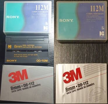 Video kameralar üçün katriclər(kasetlər). 3M və SONY firmalarının lalafo.az -da Video kameralar üçün katriclər(kasetlər). 3M və SONY firmalarının