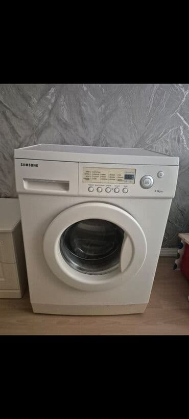 Paltaryuyan maşın Samsung, 4 kq, İşlənmiş, Avtomat, Qurutmasız, Kredit yoxdur lalafo.az -da Paltaryuyan maşın Samsung, 4 kq, İşlənmiş, Avtomat, Qurutmasız, Kredit yoxdur