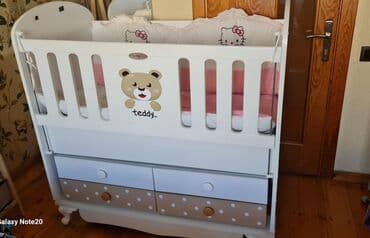 Oğlan və qız üçün, İşlənmiş, Dördbucaq, Beşik, Dəst ilə, Yellənmə mexanizmsiz lalafo.az -da Oğlan və qız üçün, İşlənmiş, Dördbucaq, Beşik, Dəst ilə, Yellənmə mexanizmsiz