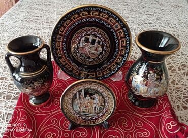 Yunan üslublu dekorativ keramik dəst - Tərkib: 4 hissə - 1 ədəd lalafo.az -da Yunan üslublu dekorativ keramik dəst - Tərkib: 4 hissə - 1 ədəd