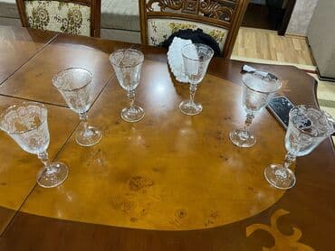 Qədəhlər, rəng - Gümüşü, Xrustal, 6 ədədli dəst, 300 ml, Türkiyə lalafo.az -da Qədəhlər, rəng - Gümüşü, Xrustal, 6 ədədli dəst, 300 ml, Türkiyə