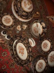 Nahar dəsti, rəng - Qızılı, Farfor lalafo.az -da Nahar dəsti, rəng - Qızılı, Farfor