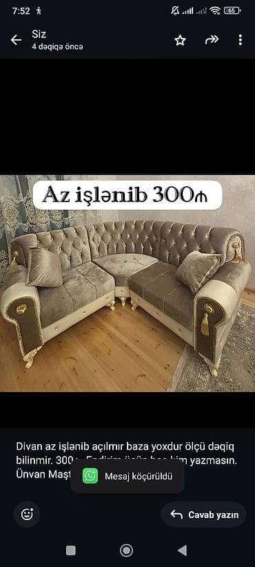 Künc divan lalafo.az -da Künc divan