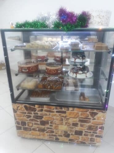 Şirniyyat vitrin soyuducu satılır 680 manat ölçüsü Eni 1.20 hund lalafo.az -da Şirniyyat vitrin soyuducu satılır 680 manat ölçüsü Eni 1.20 hund