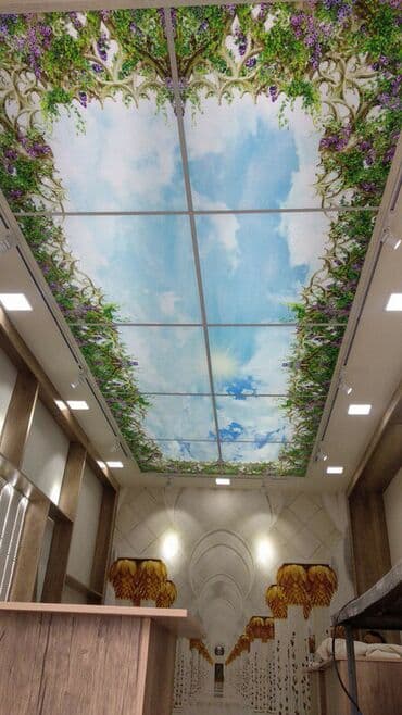 Натяжные потолки: Подвесной потолок, Оргстекло, Влагостойкая, Самовывоз, Платная доставка, Платная установка, С гарантией at lalafo.az — 6 Натяжные потолки: Подвесной потолок, Оргстекло, Влагостойкая, Самовывоз, Платная доставка, Платная установка, С гарантией — 6