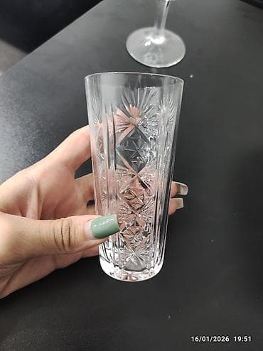 Rümkalar, Xrustal, 6 ədədli dəst lalafo.az -da Rümkalar, Xrustal, 6 ədədli dəst