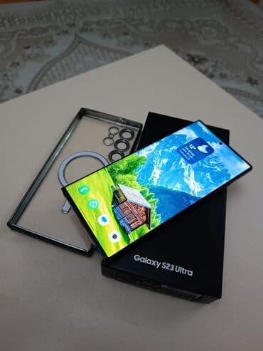 Samsung Galaxy S23 Ultra, 256 GB, rəng - Qara, Zəmanət, Sensor, Barmaq izi lalafo.az -da Samsung Galaxy S23 Ultra, 256 GB, rəng - Qara, Zəmanət, Sensor, Barmaq izi