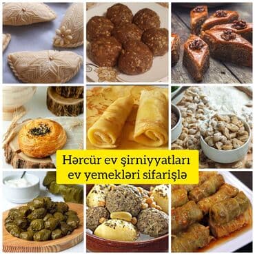 Şəkərbura,paxlava,qoğal, badambura Sifariş 1-2 gün öncədən qəbul lalafo.az -da Şəkərbura,paxlava,qoğal, badambura Sifariş 1-2 gün öncədən qəbul