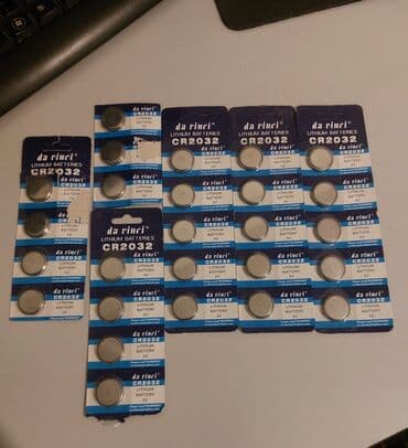 Устройства для борьбы с вредителями: DA VİNCİ CR 2032 (LITHIUM 3V)batareyalar yenidir 26 ədəddir bütövlükdə at lalafo.az — 2 Устройства для борьбы с вредителями: DA VİNCİ CR 2032 (LITHIUM 3V)batareyalar yenidir 26 ədəddir bütövlükdə — 2