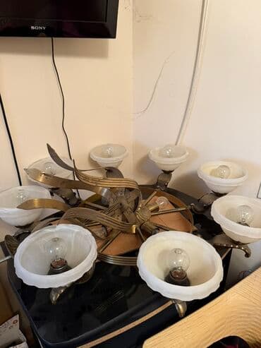 Çılçıraq, 8 lampa, Metal lalafo.az -da Çılçıraq, 8 lampa, Metal