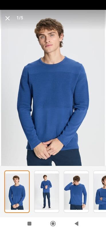 Sviter, Mavi, XL, rəng - Mavi lalafo.az -da Sviter, Mavi, XL, rəng - Mavi