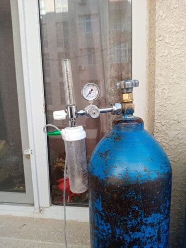 Tibbi oksigen balonu komplekti - Böyük həcmli metal oksigen balonu - lalafo.az -da Tibbi oksigen balonu komplekti - Böyük həcmli metal oksigen balonu -