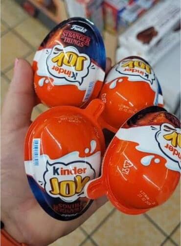 Kinder Joy – Stranger Things xüsusi seriyası - Brend: Kinder Joy - lalafo.az -da Kinder Joy – Stranger Things xüsusi seriyası - Brend: Kinder Joy -