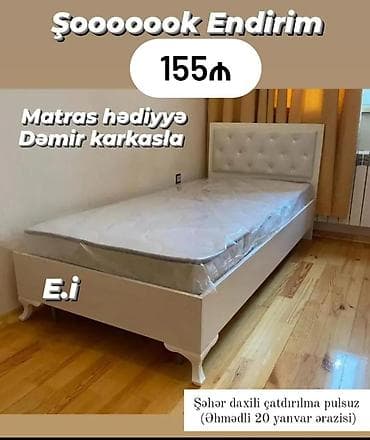Yeni, Təknəfərlik çarpayı lalafo.az -da Yeni, Təknəfərlik çarpayı
