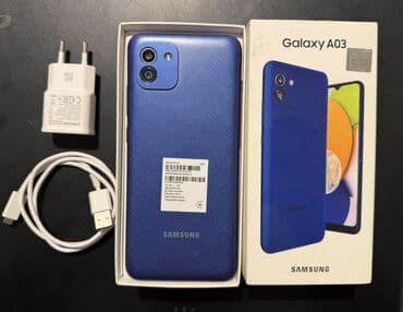 Samsung Galaxy A03, 32 GB, rəng - Mavi lalafo.az -da Samsung Galaxy A03, 32 GB, rəng - Mavi