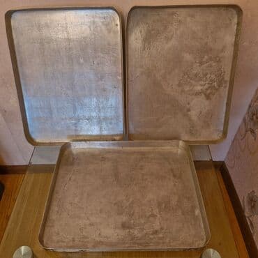 Alüminium çörək/sobaya qoyulan listlər dəsti paxlava tavasi Bir ededi lalafo.az -da Alüminium çörək/sobaya qoyulan listlər dəsti paxlava tavasi Bir ededi