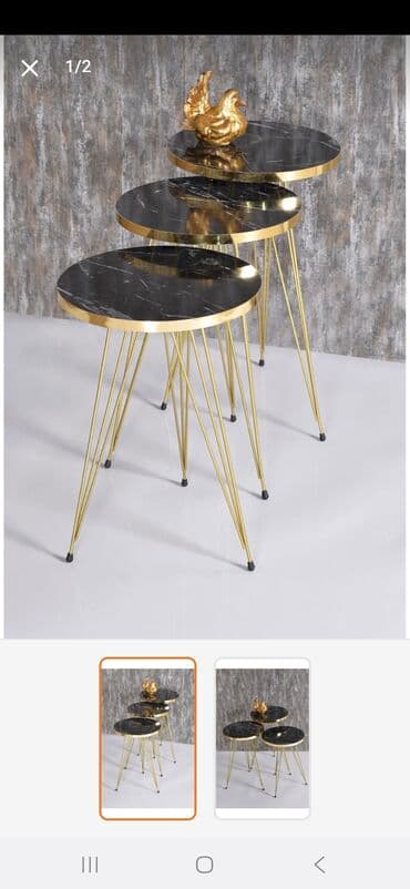 Jurnal masası, Yeni, Açılmayan, Mərmər, Yumru masa lalafo.az -da Jurnal masası, Yeni, Açılmayan, Mərmər, Yumru masa