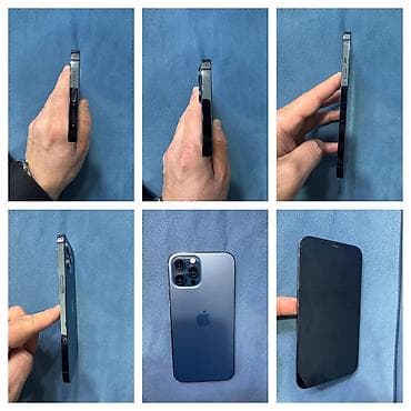 IPhone 12 Pro Max, 256 GB, Blue Titanium lalafo.az -da IPhone 12 Pro Max, 256 GB, Blue Titanium