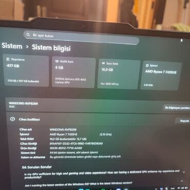 Çəngəllər: İşlənmiş Lenovo LOQ, 16 ", AMD Ryzen 7, 512 GB, Ödənişli çatdırılma lalafo.az -da — 5 Çəngəllər: İşlənmiş Lenovo LOQ, 16 ", AMD Ryzen 7, 512 GB, Ödənişli çatdırılma — 5