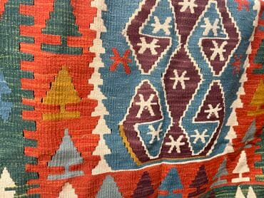 Qədim xalça, 1950 il, Türkmənistan, Vəziyyəti: Əla lalafo.az -da Qədim xalça, 1950 il, Türkmənistan, Vəziyyəti: Əla