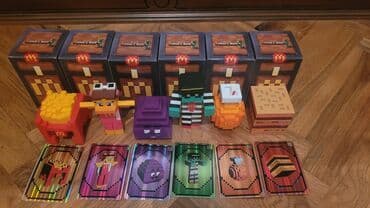 "Minecraft" McDonald's kolleksiyasi Tezedi, böyük miqdarda var! 1 lalafo.az -da "Minecraft" McDonald's kolleksiyasi Tezedi, böyük miqdarda var! 1