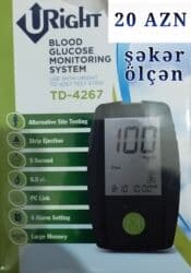 Şəkər Ölçən 20₼ təzədir. Sahil metrosunun yanında lalafo.az -da Şəkər Ölçən 20₼ təzədir. Sahil metrosunun yanında