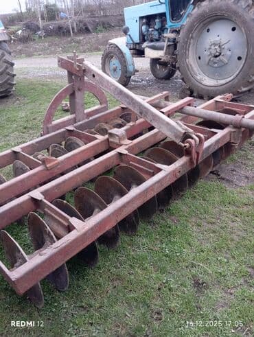Kənd təsərrüfatı üçün diskli mala (diskli borona) - Traktora qoşulan lalafo.az -da Kənd təsərrüfatı üçün diskli mala (diskli borona) - Traktora qoşulan