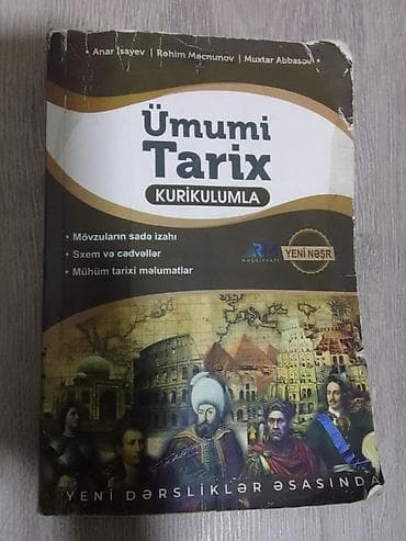 Ümumi Tarix – Kurikulumla (RM Nəşriyyatı, “Yeni nəşr”) Müəlliflər lalafo.az -da Ümumi Tarix – Kurikulumla (RM Nəşriyyatı, “Yeni nəşr”) Müəlliflər