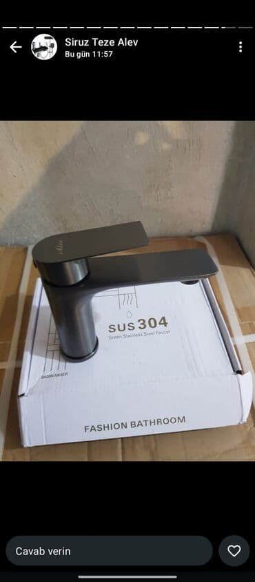 Mətbəx və vanna otağı üçün kranlar və duş sistemləri - Material: SUS lalafo.az -da Mətbəx və vanna otağı üçün kranlar və duş sistemləri - Material: SUS