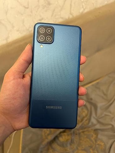 Samsung Galaxy A12, 128 GB, rəng - Göy, Sensor, İki sim kartlı lalafo.az -da Samsung Galaxy A12, 128 GB, rəng - Göy, Sensor, İki sim kartlı