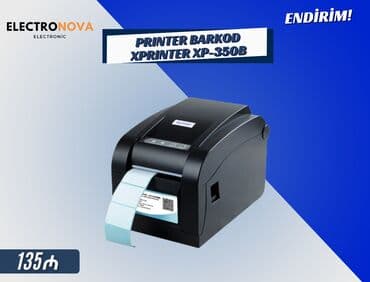 🖨️ Barkod Printer – XPRINTER XP-350B Mağaza, anbar, aptek və lalafo.az -da 🖨️ Barkod Printer – XPRINTER XP-350B Mağaza, anbar, aptek və