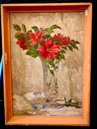 Александр Михайлович Дроздов картина ‘Махровый шиповник ‘ Дроздов — lalafo.az -da Александр Михайлович Дроздов картина ‘Махровый шиповник ‘ Дроздов —