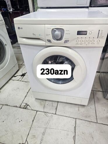 Paltaryuyan maşın LG, 5 kq, Avtomat, Qurutmasız lalafo.az -da Paltaryuyan maşın LG, 5 kq, Avtomat, Qurutmasız