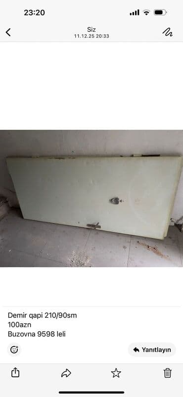 Mənzil üçün İşlənmiş Giriş qapısı Glazok ilə, Zəmanətsiz, Ünvandan götürmə lalafo.az -da Mənzil üçün İşlənmiş Giriş qapısı Glazok ilə, Zəmanətsiz, Ünvandan götürmə