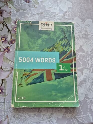 Məhsul: “5004 Words” – 1-ci nəşr (2018), Dəyər nəşrləri Təsvir: - lalafo.az -da Məhsul: “5004 Words” – 1-ci nəşr (2018), Dəyər nəşrləri Təsvir: -