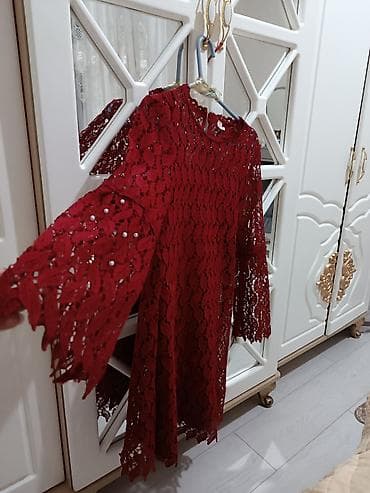 Qırmızı krujeva qız donu.34. 36 razmerə uyğundu.Maştağada 20 azn at lalafo.az Qırmızı krujeva qız donu.34. 36 razmerə uyğundu.Maştağada 20 azn