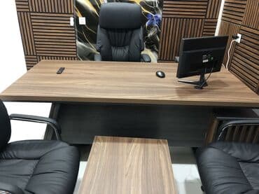 Ofis mebel dəsti Tərkib: - Direktor masası: geniş iş səthi, ağac lalafo.az -da Ofis mebel dəsti Tərkib: - Direktor masası: geniş iş səthi, ağac
