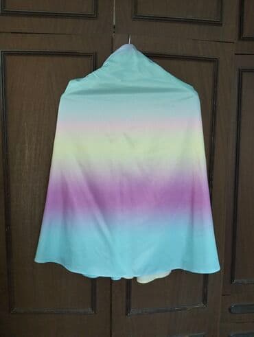 Rəng Keçişli Qadın Pelerini/Şalı - Model: kapüşonlu, geniş kəsimli lalafo.az -da Rəng Keçişli Qadın Pelerini/Şalı - Model: kapüşonlu, geniş kəsimli