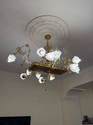 Çılçıraq, 10 və daha çox lampa, Metal lalafo.az -da Çılçıraq, 10 və daha çox lampa, Metal