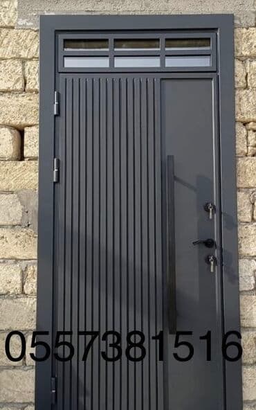 Yeni Giriş qapısı Naliçnik ilə, Zəmanətli, Ödənişli quraşdırma, Ödənişli çatdırılma, Rayonlara çatdırılma lalafo.az -da Yeni Giriş qapısı Naliçnik ilə, Zəmanətli, Ödənişli quraşdırma, Ödənişli çatdırılma, Rayonlara çatdırılma