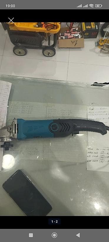 Bucaqlı slıfka (Angle Grinder) - Güc: 850 W - Gərginlik/frekans lalafo.az -da Bucaqlı slıfka (Angle Grinder) - Güc: 850 W - Gərginlik/frekans