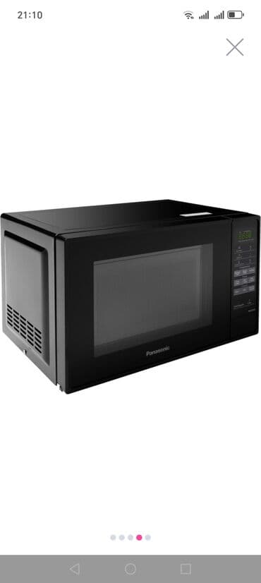 Маслобойки: Микроволновка Panasonic, Отдельностоящая, С микроволнами, цвет - Черный at lalafo.az — 8 Маслобойки: Микроволновка Panasonic, Отдельностоящая, С микроволнами, цвет - Черный — 8