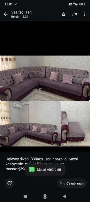 Künc divan lalafo.az -da Künc divan