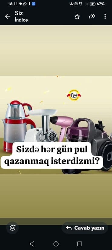 Məişət texnikası və ev üçün kiçik avadanlıqlar paketi - Elektrikli lalafo.az -da Məişət texnikası və ev üçün kiçik avadanlıqlar paketi - Elektrikli